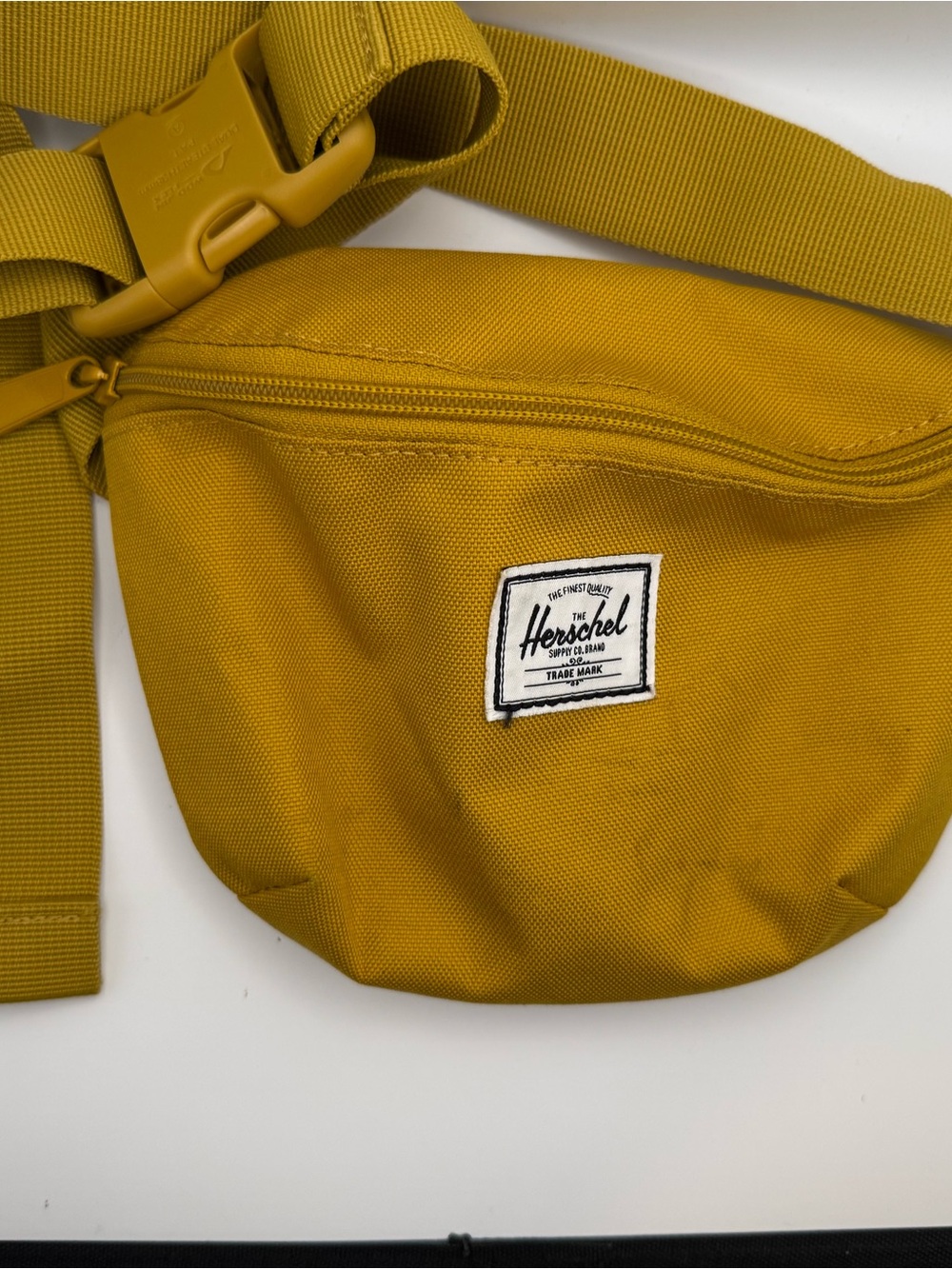 Herschel Supply Company Mustard Yellow Crossbody Waist Bag